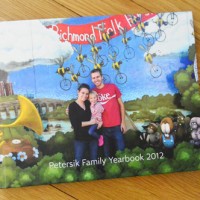 Petersik Family Yearbook 2012 Cover MyPublisher Book