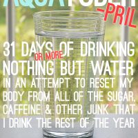 Aquatoberpril (An Extended Water Drinking Challenge)