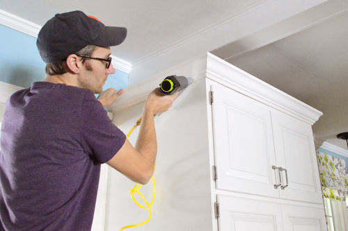 How To Add Crown Molding To Cabinets