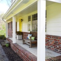 How We Boxed Out Our Old Curvy Porch Columns