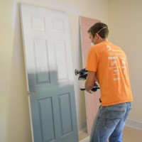 Priming And Painting Our Trim And Doors With A Paint Sprayer