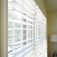 Installing White Faux Wood Window Blinds
