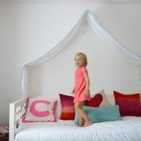 How To Make A Fabric Bed Canopy