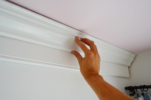 How To Add Extra Beefy Crown Molding Young House Love - What Kind Of Paint Do You Use On Crown Molding