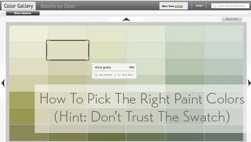 Pick This Not That Finding The Right Paint Colors Young House Love How To Find The Right Paint Colors