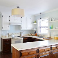 How To Paint Your Upper Cabinets White