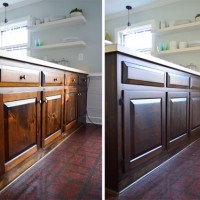 Staining Your Wood Cabinets Darker