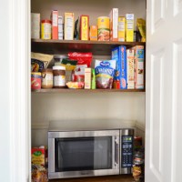 Adding Extra Shelves And A Microwave To The Pantry