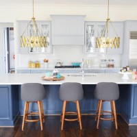 The Kitchen & Living Room In The Showhouse