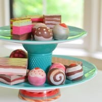 How To Make Wooden Play Pastries & Treats For A Kids Tea Party