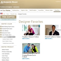 Benjamin Moore Colors 2012