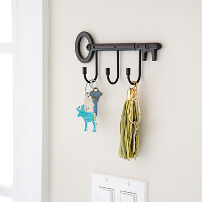 KEY HOOK RAIL (COMES IN 3 COLORS!)