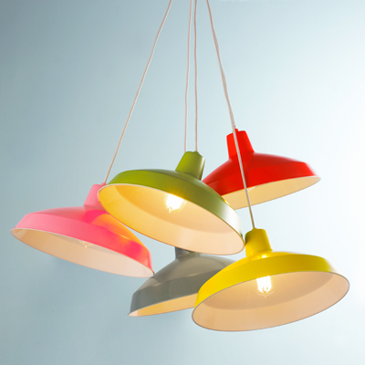 Colorful Farmhouse Pendants