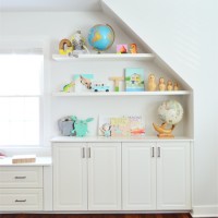 Adding Built-Ins & Floating Shelves To A Window Niche