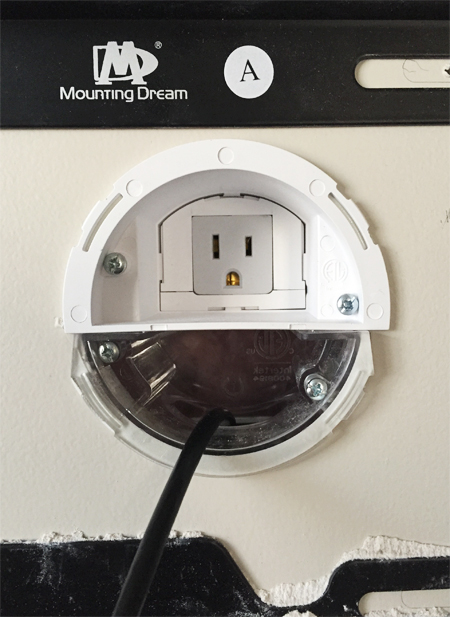 How To Hide Tv Wires For A Cord Free Wall Young House Love