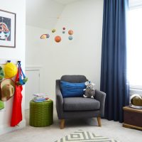 A Planet & Rocket Themed Bedroom For A Little Boy