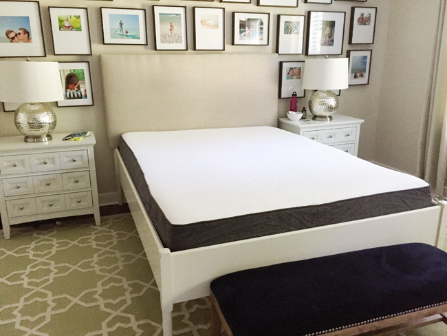 foam mattress review casper mattress on bedframe