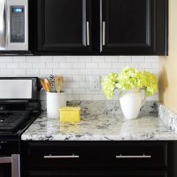 Installing A Subway Tile Kitchen Backsplash For $200