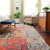 A Vintage Rug In Our Bedroom