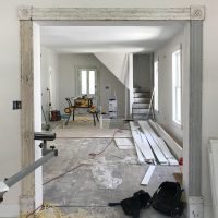 Beach House Progress: Original Trim, Doors, And Lots of New Tile!