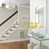 A Foyer Makeover With New Lighting & Furniture