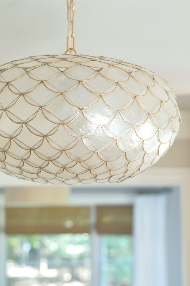 Freshening Up The Foyer Young House Love Serena And Lily Gold Capiz Chandelier