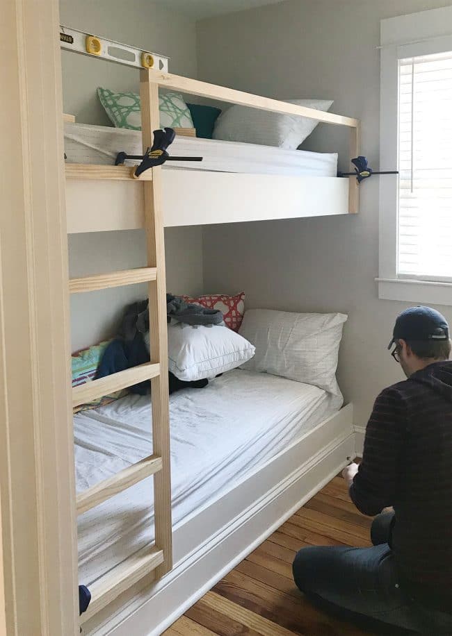 plywood bunk bed design