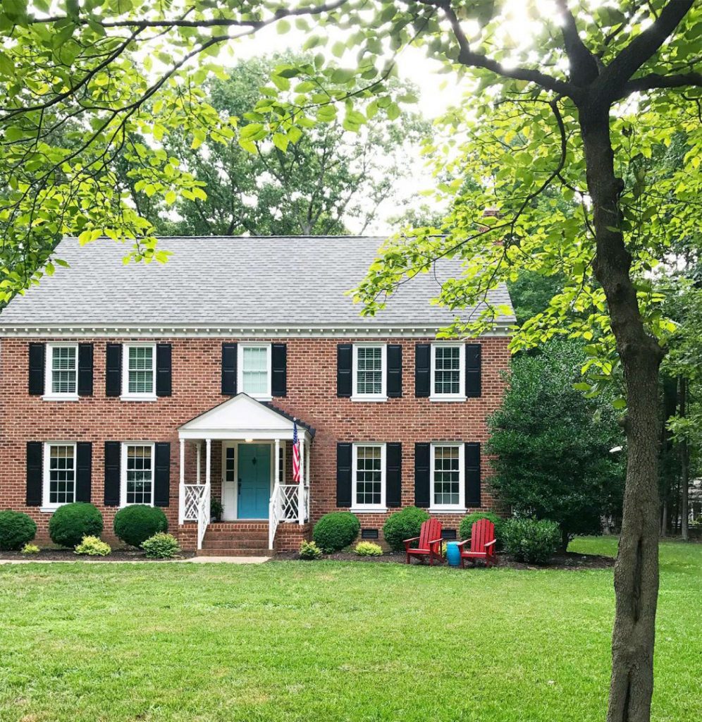 Ep101 Brick House Exterior Front Yard