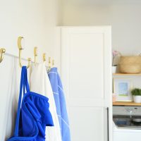 DIYing A Long Hook Rail For Your Mudroom