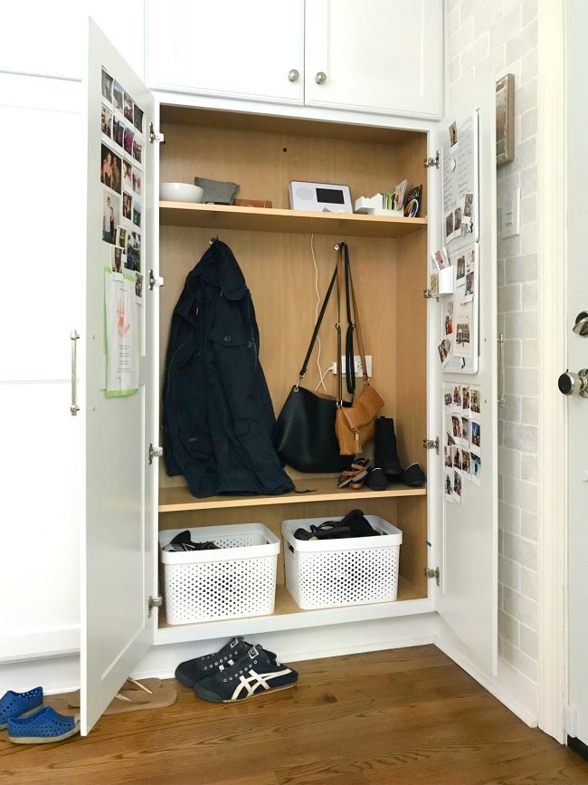 Maximizing Our Mini Mudroom Young House Love