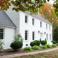 Painting Our Brick House White!