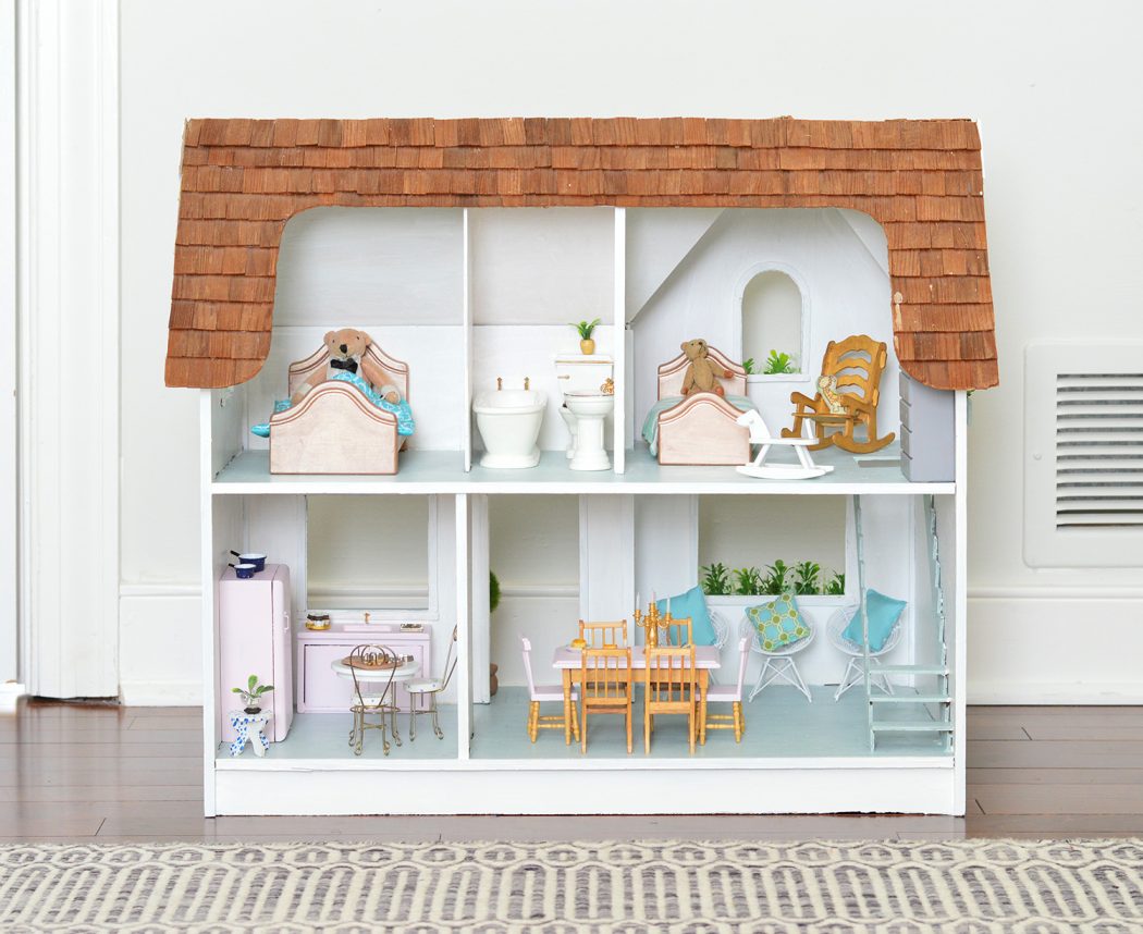 A Tiny House Makeover Ok It S A Dollhouse Young House Love