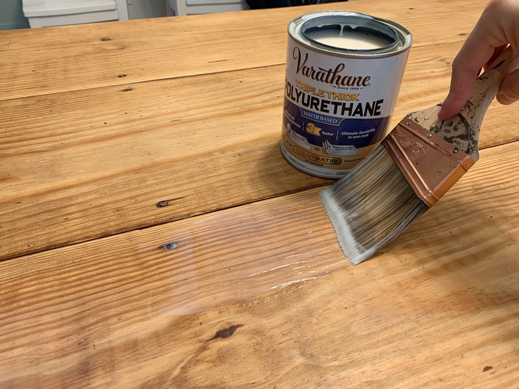 Refinishing An Old Dining Table