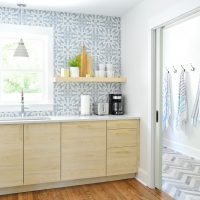 Drilling Into Your Tile Backsplash To Hang DIY Shelves (GASP!)