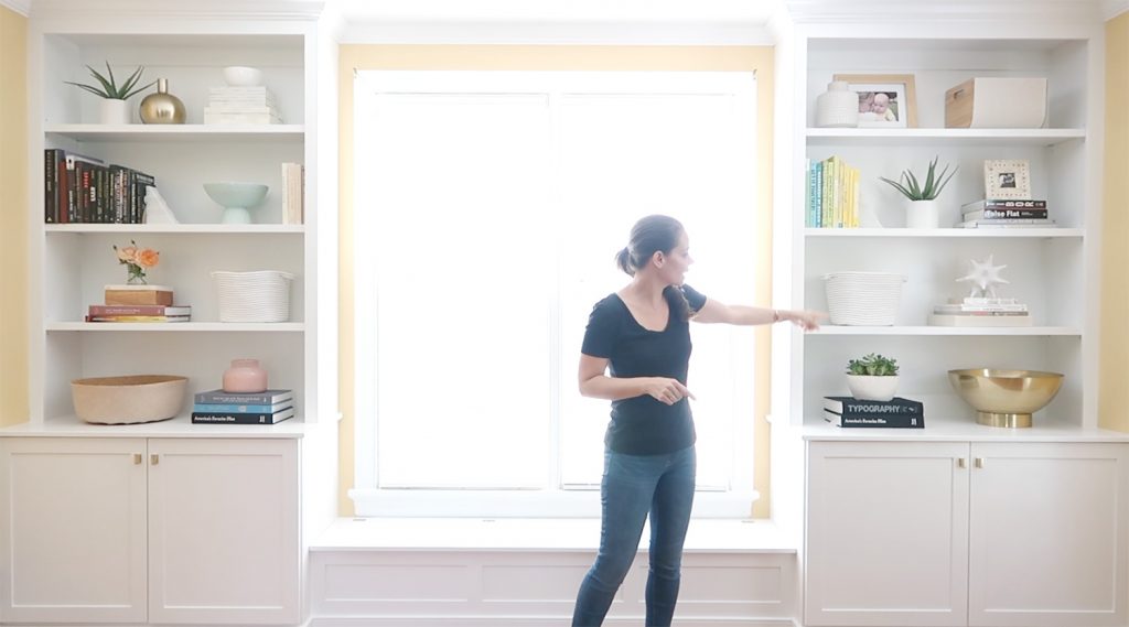 How I Style A Bookshelf Captured On Video In Fast Motion Young