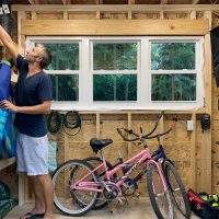 Organizing Our Beach House Shed