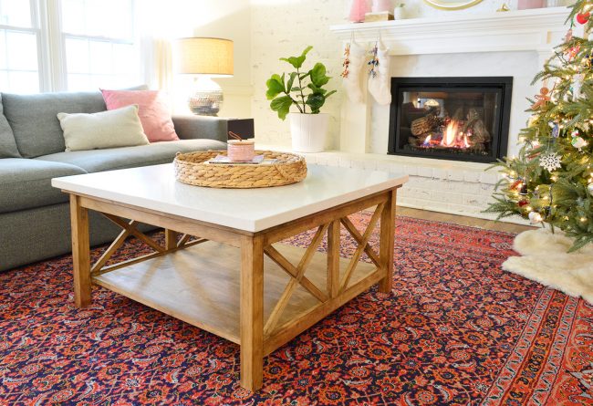 Our Stone-Topped Coffee Table Hack