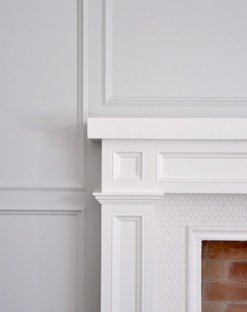 How We Added Decorative Wall Molding To Our Master Bathroom