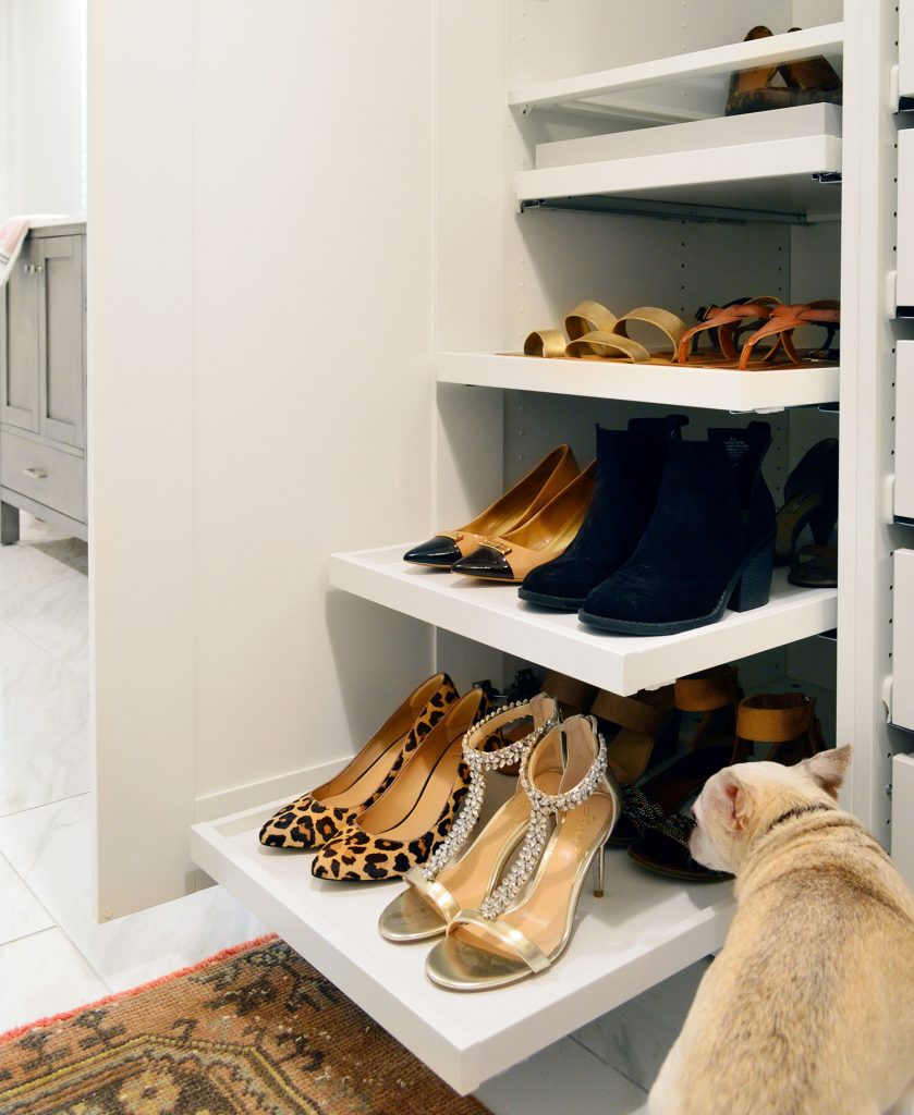 Pull Out Shoe Trays In Ikea Pax Wardrobe With Burger