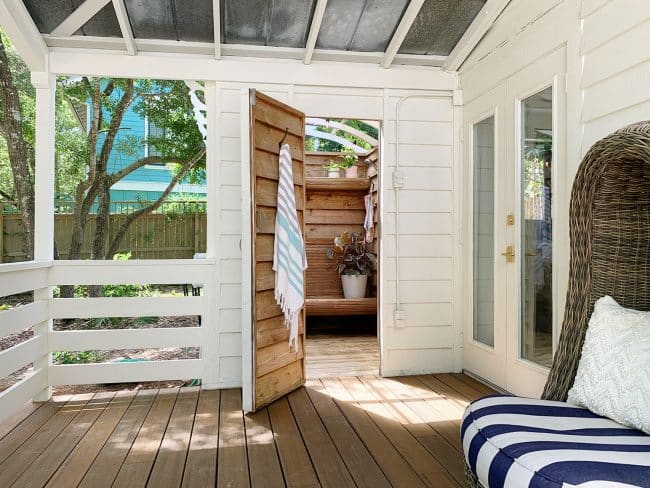 Breathing Life Back Into Our Quirky Outdoor Shower