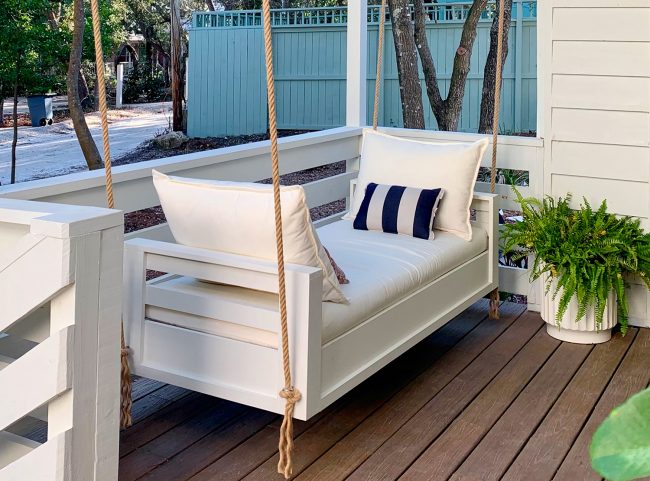 How To Hang An Outdoor Daybed (On Video!)