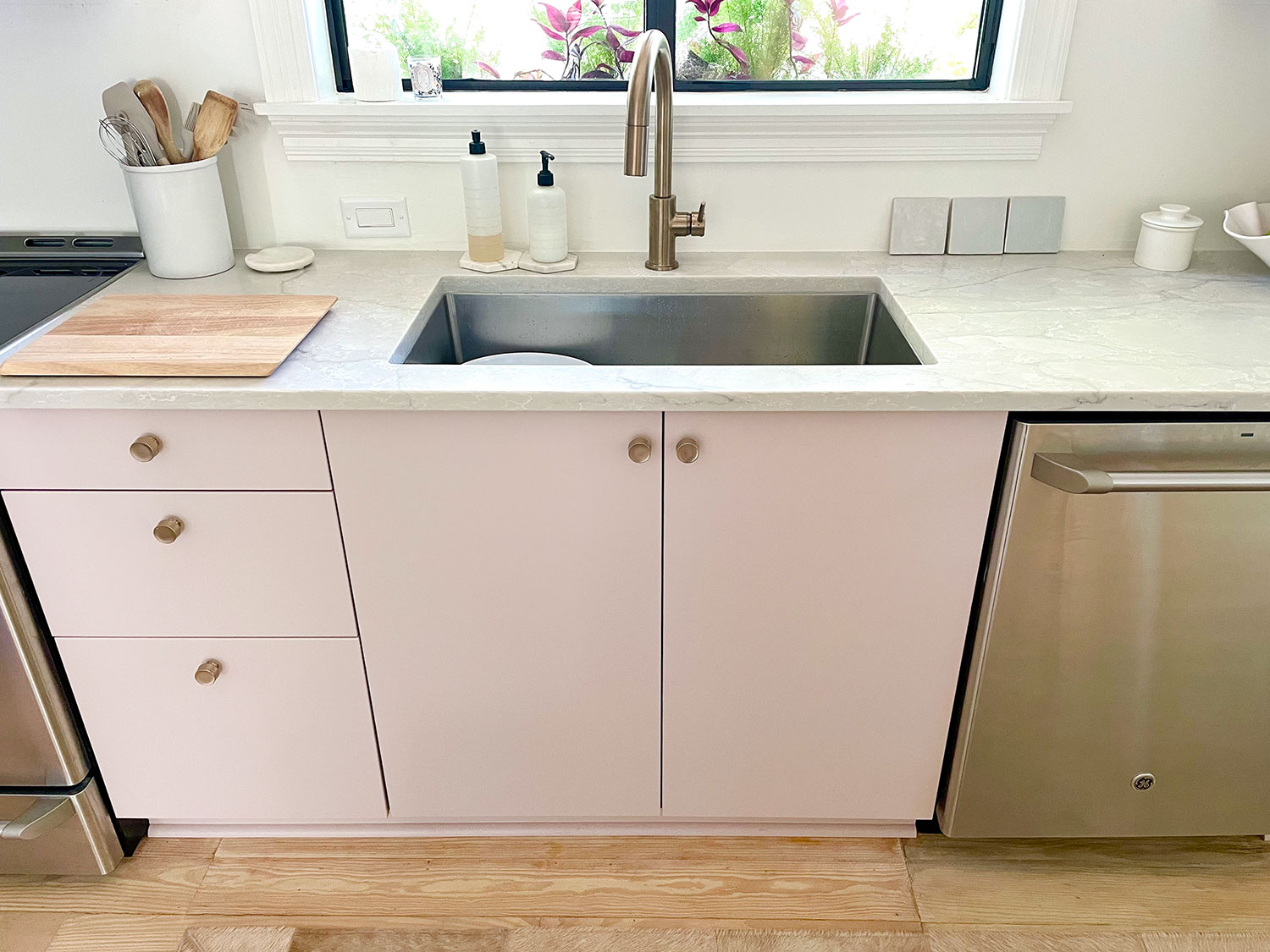 How We Painted Our Ikea Kitchen Cabinets   Young House Love