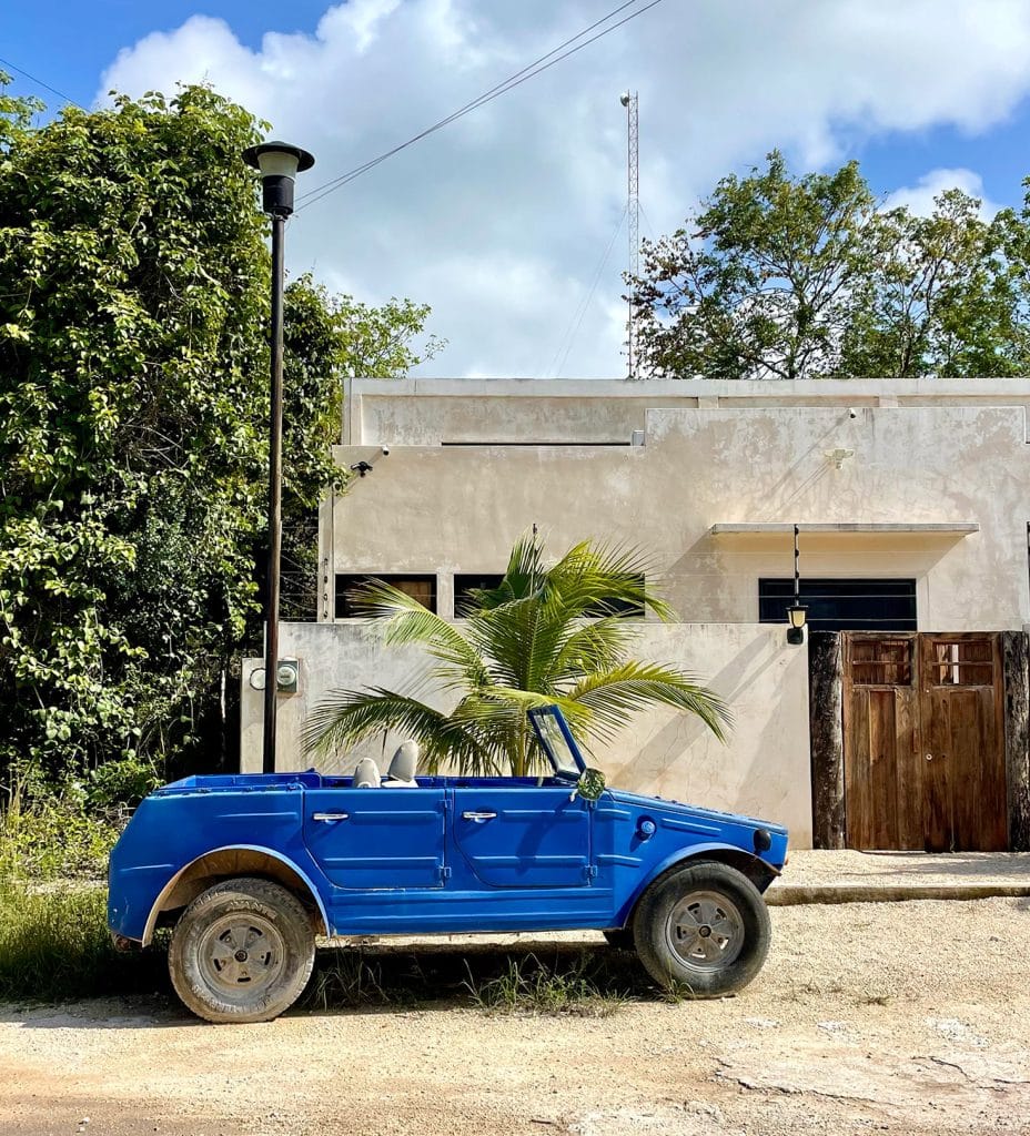 Home In Tulum Mexico With Gate And Electric Fencing