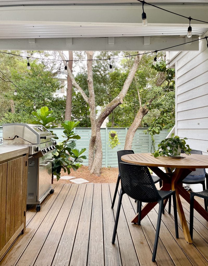 View Of Kitchen Porch As Seen Through Kitchen Door