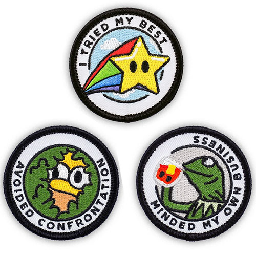 Adult Merit Badge Patches I Tried My Best