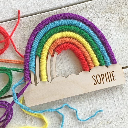 Rainbow Yard Craft Kit for Kids