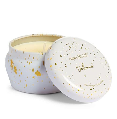 Capri Blue Volcano Candle In Small Tin