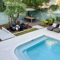 How We Doubled The Size (And Function!) Of Our Backyard Pool Area