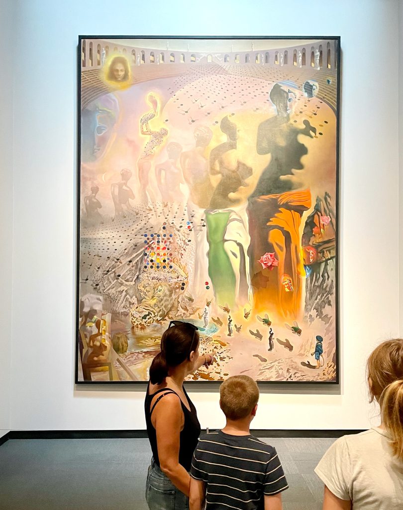 The Hallucinogenic Toreador Painting At Salvador Dali Museum in Saint Petersburg Florida