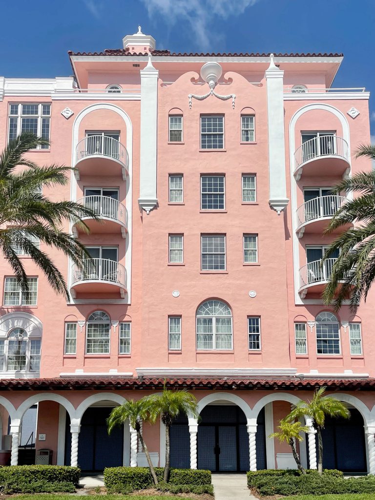 Pink Don CeSar Hotel In St Pete Beach Florida